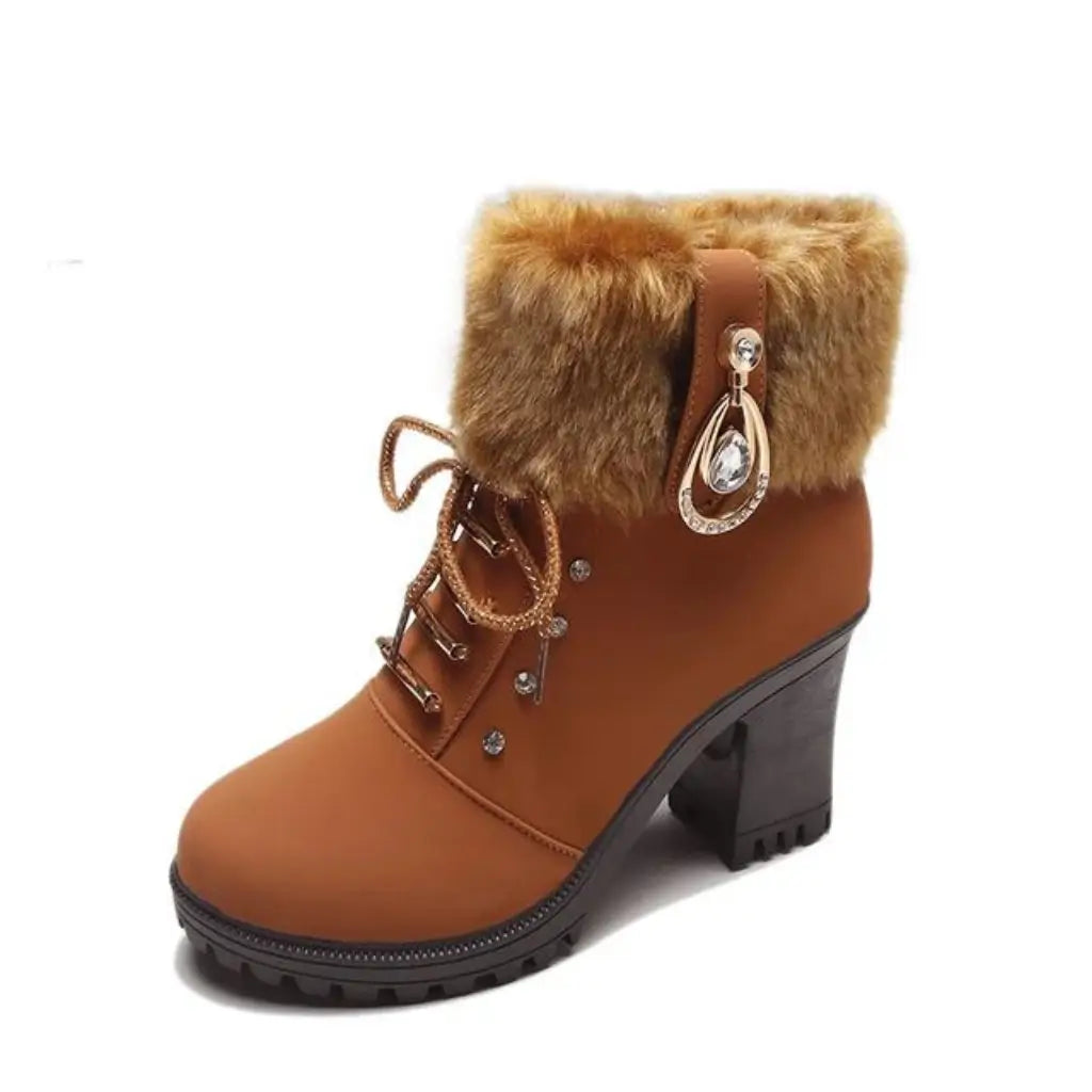 Bota Feminina Cano Curto Modelo Fashion