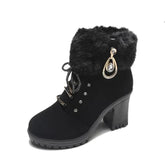 Bota Feminina Cano Curto Modelo Fashion